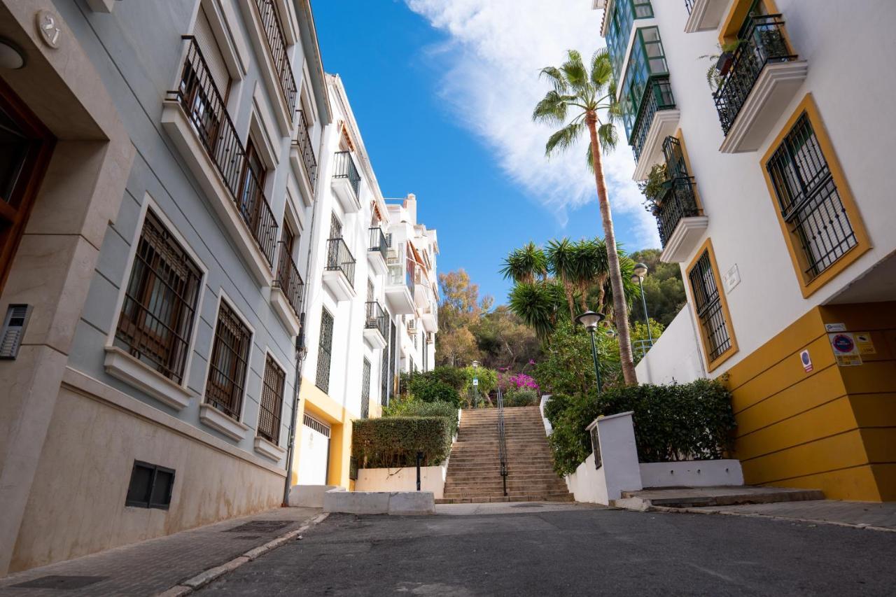 Apartamento Agua Gibralfaro Centro Con Piscina Málaga Dış mekan fotoğraf