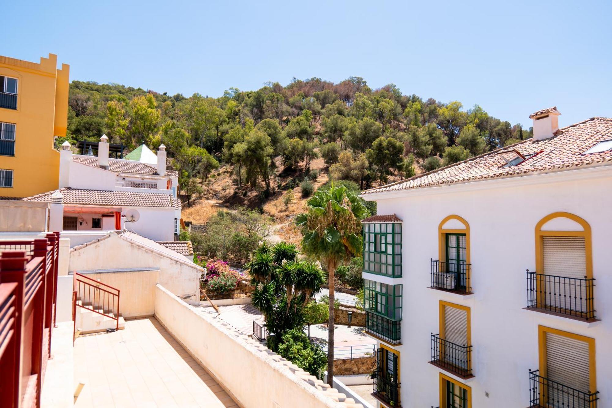 Apartamento Agua Gibralfaro Centro Con Piscina Málaga Dış mekan fotoğraf