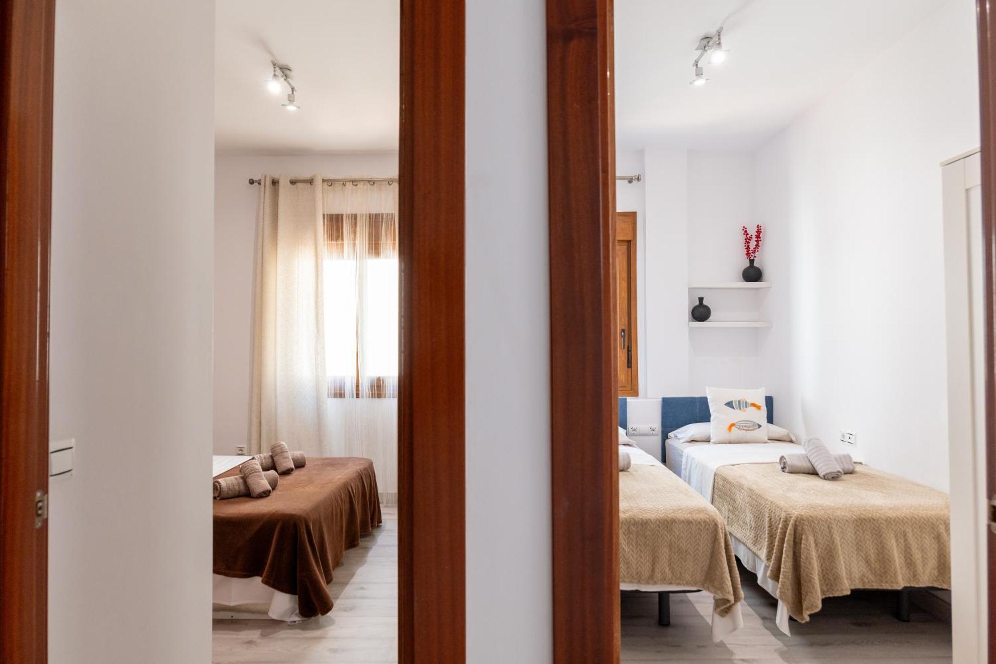 Apartamento Agua Gibralfaro Centro Con Piscina Málaga Dış mekan fotoğraf
